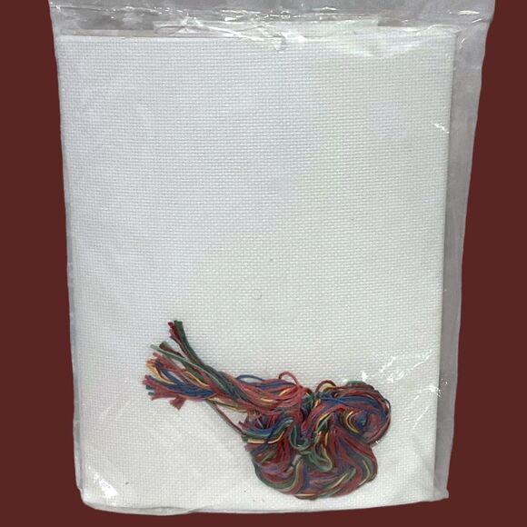 Vintage 1991 Janlynn Counted Cross Stitch Country French Anniversary Sampler Kit - Picture 4 of 5